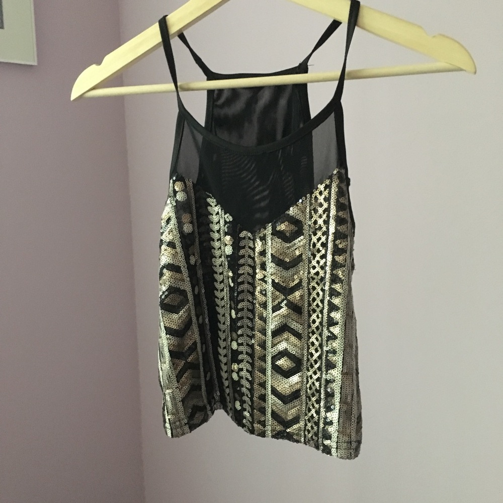 Cute, Sheer, Cropped Tank (PERFECT CONDITION)